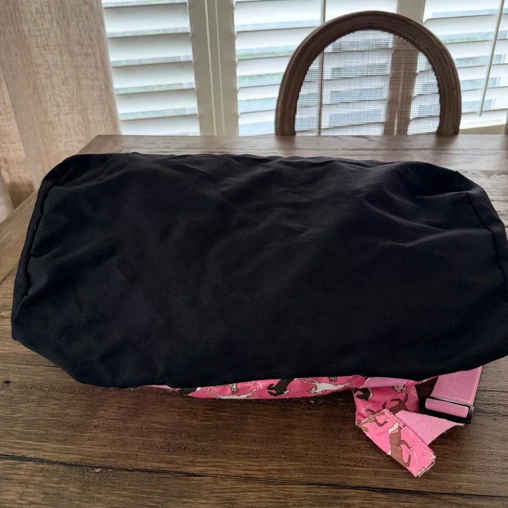 Wildkin Kids Pink Horse Print Duffel Bag Overnight Travel Gym Bag with‎ Strap